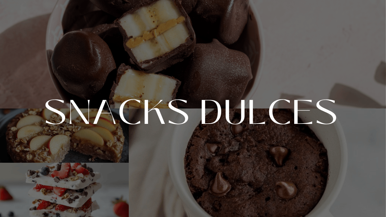 Mini Recetario: Snacks Dulces para tu Bienestar Hormonal
